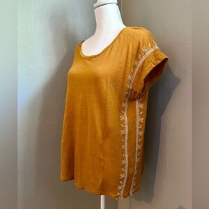 Garnet Hill Linen Top